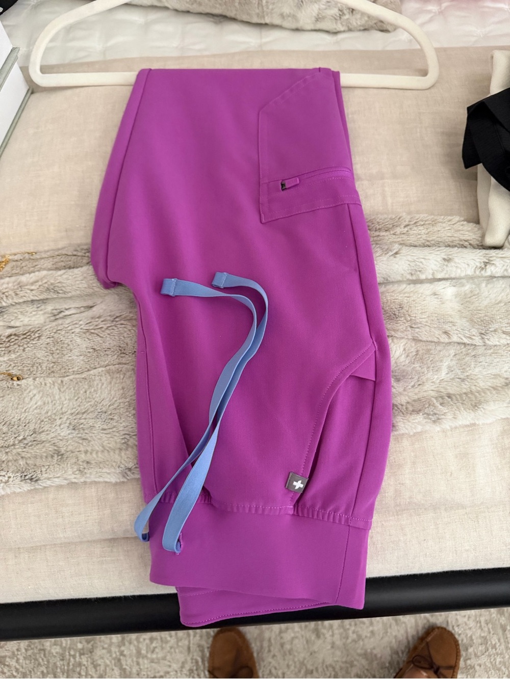 FIGS Ultra Berry Zamora High waisted Joggers XXSP